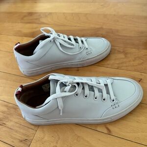Bally White Leather Women's Sneakers, Heleny model, size 6.5